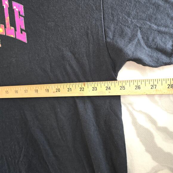 Nashville TN Black Tie Dye Graphic T-Shirt Unisex Size 2XL - Picture 3 of 7